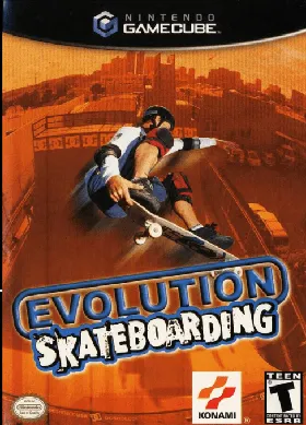 Evolution Skateboarding box cover front